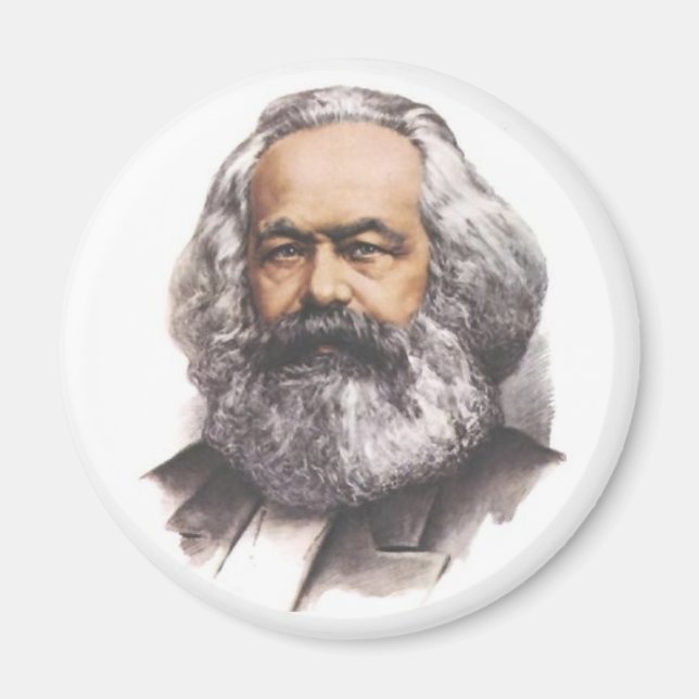 Karl Marx Magnet (Framsidan)