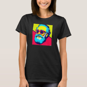 Karl Marx med Sunglasses Pop Art Porträtt i Revo T Shirt