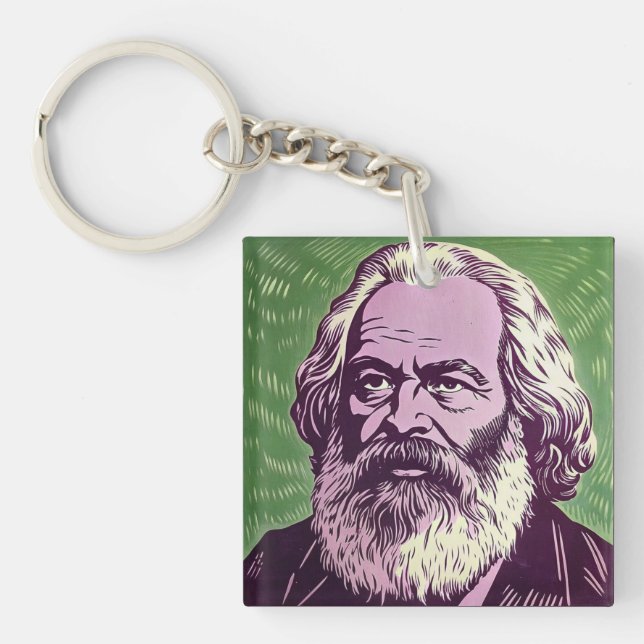 Karl Marx och Fredrich Engels manifest Mugg (Framsidan)
