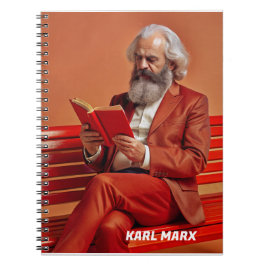 Karl Marx-offertdesign - må vara förändringen! Anteckningsbok
