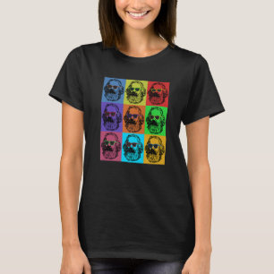 Karl Marx Pop Revolution Filosof Lärare T Shirt