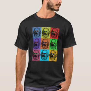 Karl Marx Pop Revolution Philosopher Teacher T Shirt