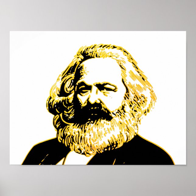 Karl Marx Poster (Framsidan)