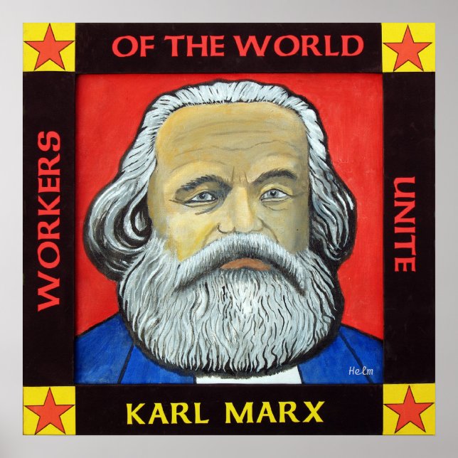 Karl MARX poster (Framsidan)