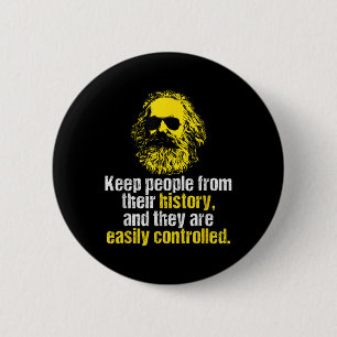 Karl Marx Quote Funny Party Dsa Knapp