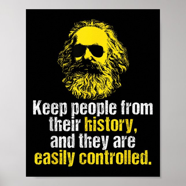 Karl Marx Quote Funny Party Dsa Poster (Framsidan)
