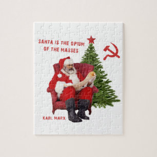 Karl Marx Santa Pussel
