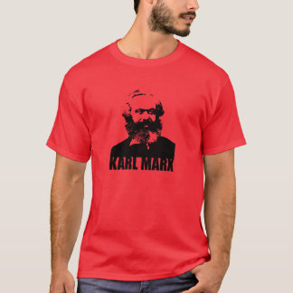 Karl Marx socialistisk kommunistisk Tee Shirt