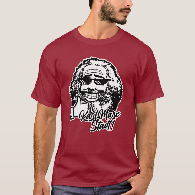 Karl Marx Stadt (två ton) T Shirt (Framsida)