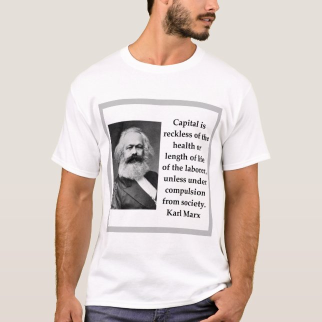 Karl Marx T Shirt (Framsida)