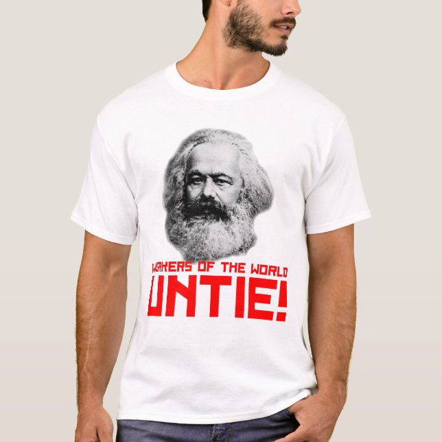 Karl Marx? T Shirt (Framsida)