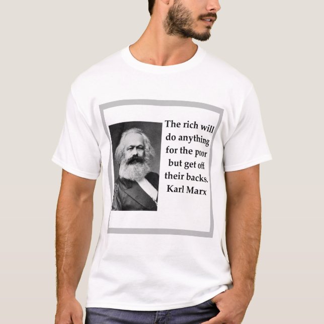 Karl Marx T Shirt (Framsida)
