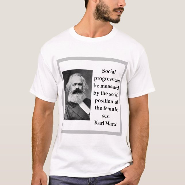 Karl Marx T Shirt (Framsida)