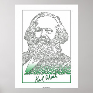 Karl Marx. Tysk filosof och ekonom [003] Poster