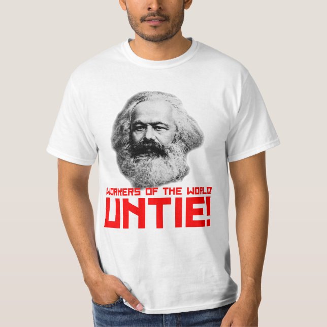 Karl Marx? Värdera T-tröja Tee Shirt (Framsida)