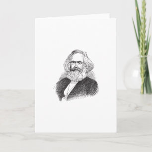 Karl Marx Vintage Kort