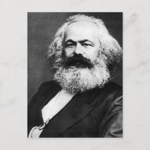 karl marx vykort