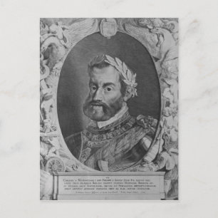 Karl V, tysk-romersk kejsare Vykort