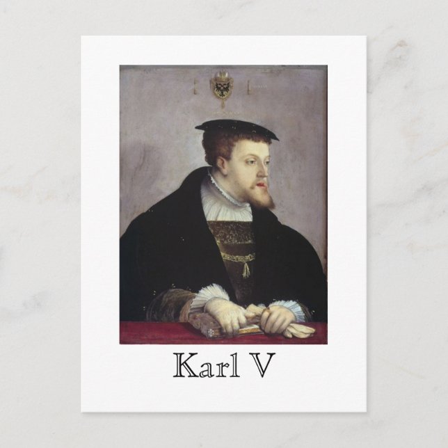 Karl V Vykort (Framsida)
