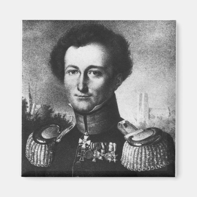 Karl von Clausewitz Magnet (Framsidan)