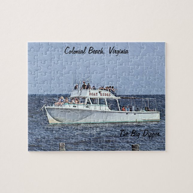 Karlavagnen vid Colonial Beach, Virginia Pussel (Horisontell)