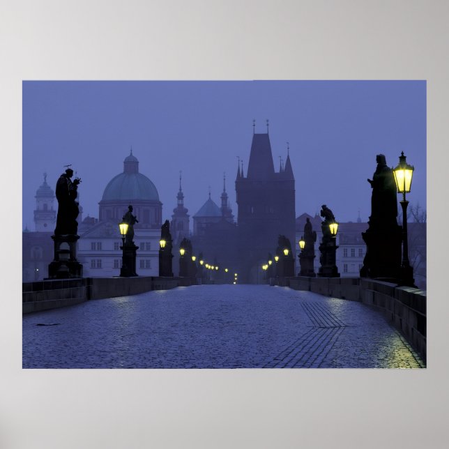 Karlbron Prag Poster (Framsidan)