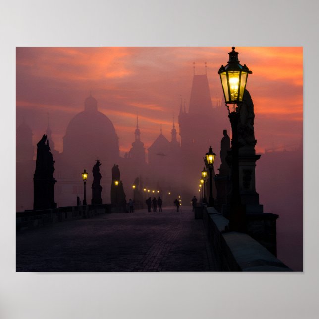 Karlbron Prag Poster (Framsidan)