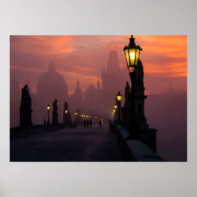 Karlbron Prag Poster (Framsidan)