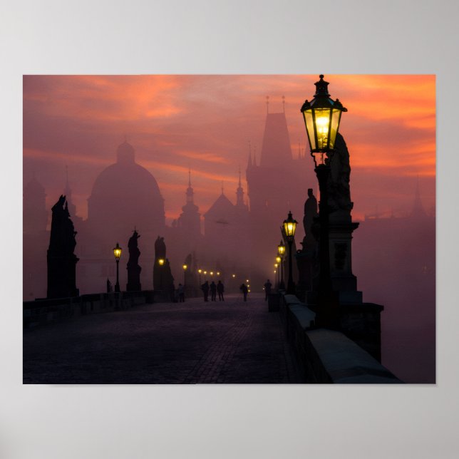 Karlbron Prag Poster (Framsidan)