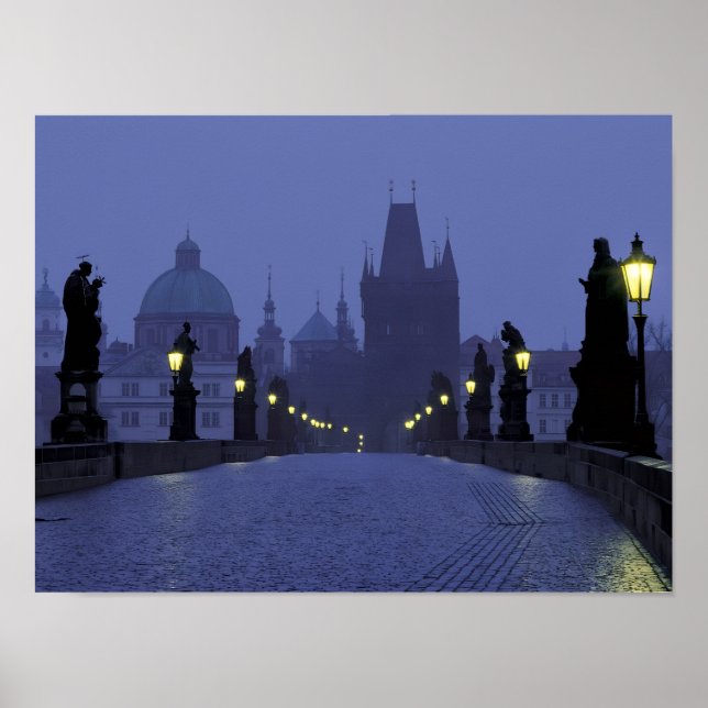 Karlbron Prag Poster (Framsidan)