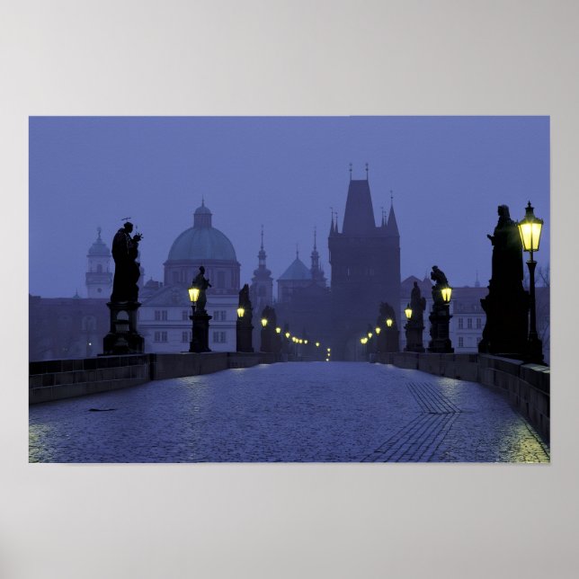 Karlbron Prag Poster (Framsidan)