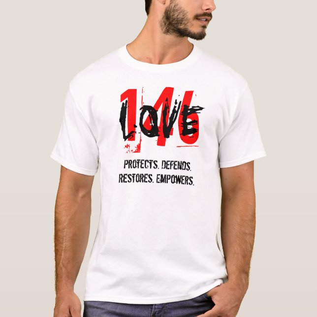 Kärlek 146 t-shirt (Framsida)