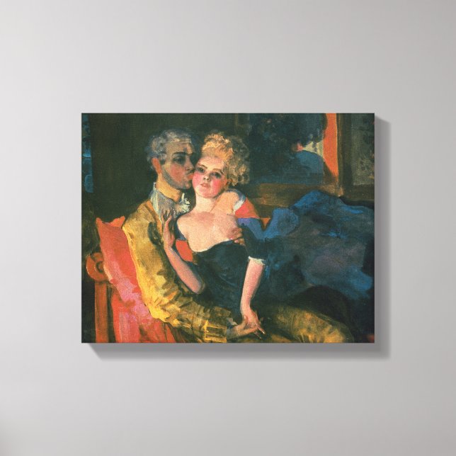 Kärlek, 1910 canvastryck (Framsida)