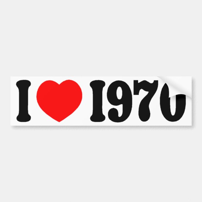 KÄRLEK 1970 BILDEKAL (Framsidan)