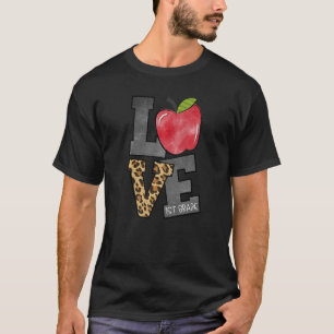 Kärlek 1:a Klass-läraren Första Klass-läraren Appl T Shirt