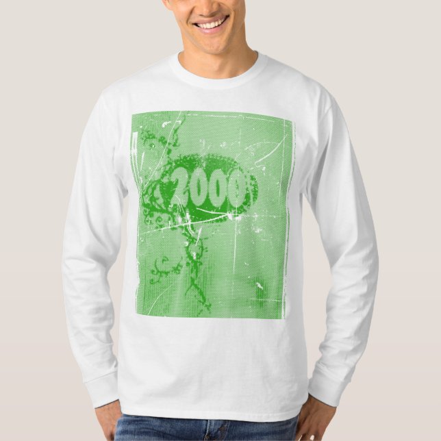 Kärlek 2000 - Gröntens Vintage - T-Shirt (Framsida)