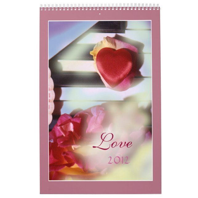 Kärlek 2012 kalender (Omslag)