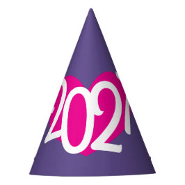 kärlek 2027 ultra violett nyårsfesthatt