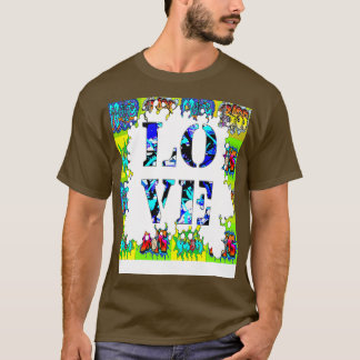 Kärlek 2 Graffiti T Shirt