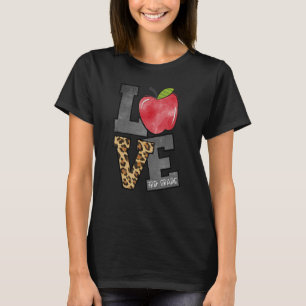 Kärlek 3:e Klass Lärare 3 Klass Lärare i tredje T Shirt