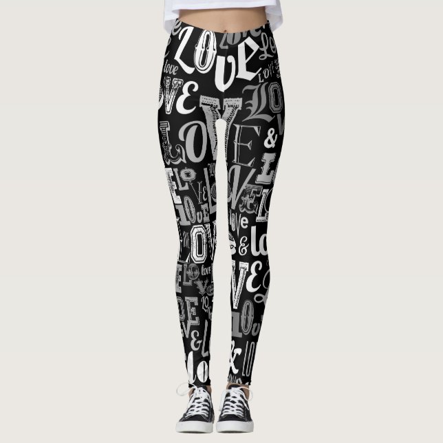 KÄRLEK 4 LEGGINGS (Framsida)