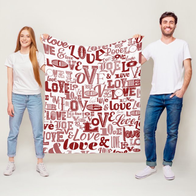 KÄRLEK 6 FLEECEFILT (På plats)