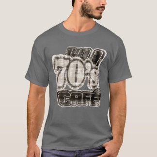 Kärlek 70:s Cafe-Vintage nr 2 - T-Shirt