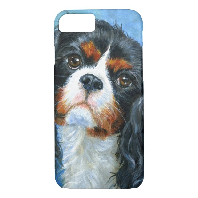 Kärlek A Cavalier Kung Charles Spain Telefon Case Case-Mate iPhone Skal (Baksida)