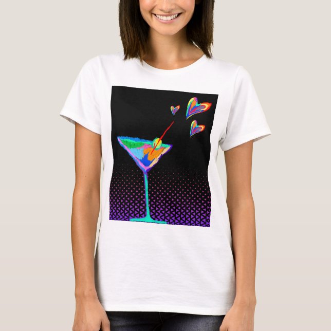 KÄRLEK A DRINK T SHIRT (Framsida)