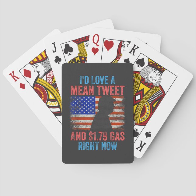Kärlek A Elak Tweet Casinokort (Baksidan)