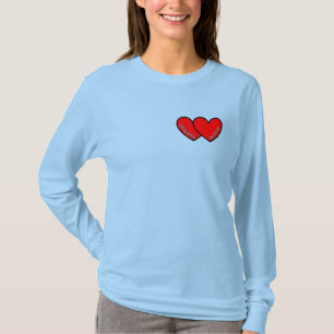 KÄRLEK Å EN ANNAN Långärmad T-Shirt för kvinnor