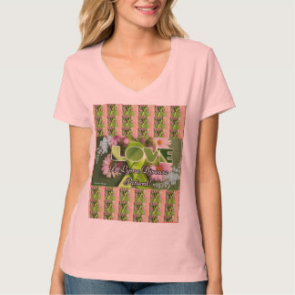 Kärlek A Lyme Disease Patient Womans Vuxen T- Shir T Shirt