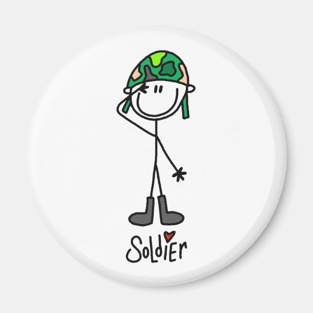 Kärlek a Soldier Magnet (Framsidan)