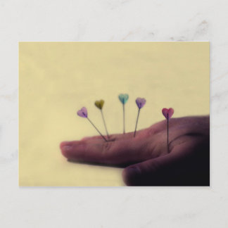 Kärlek Acupuncture Vykort